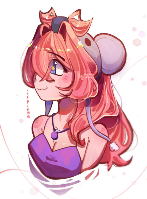 Artwork featuring my OC, Bunny