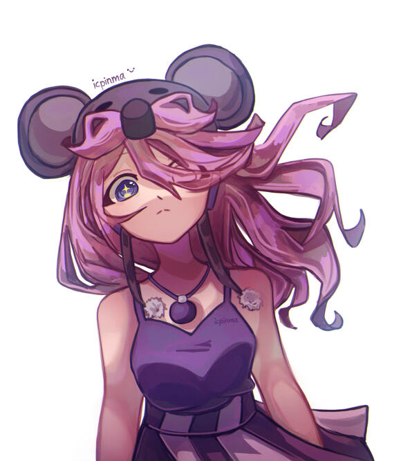 An artwork featuring my OC, Bunny